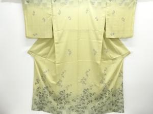 駒絽　萩模様訪問着